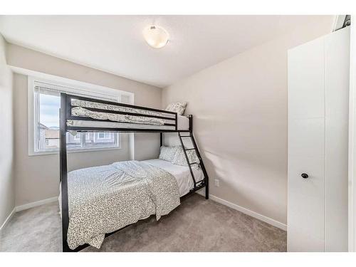 534 Copperstone Manor Se, Calgary, AB - Indoor Photo Showing Bedroom