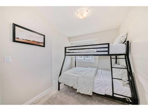 534 Copperstone Manor Se, Calgary, AB - Indoor Photo Showing Bedroom