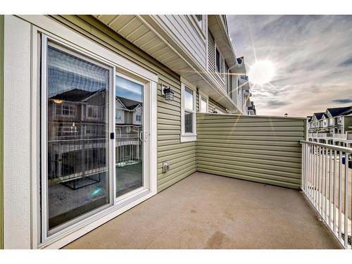 534 Copperstone Manor Se, Calgary, AB - Outdoor With Balcony With Exterior