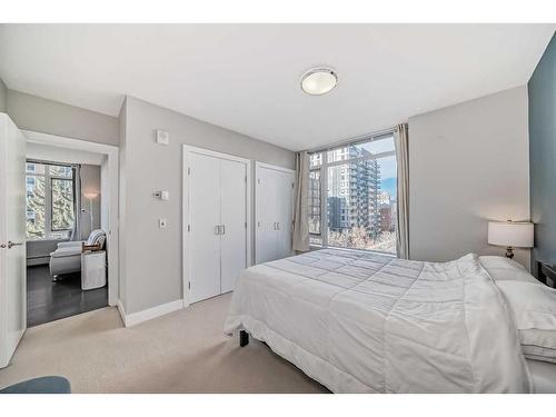 506-1500 7 Street Sw, Calgary, AB - Indoor Photo Showing Bedroom