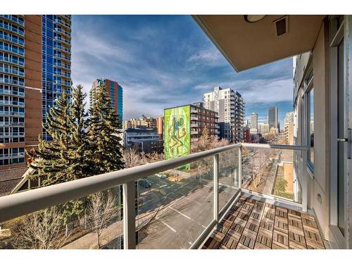 506-1500 7 Street Sw, Calgary, AB - Outdoor With Balcony With Exterior