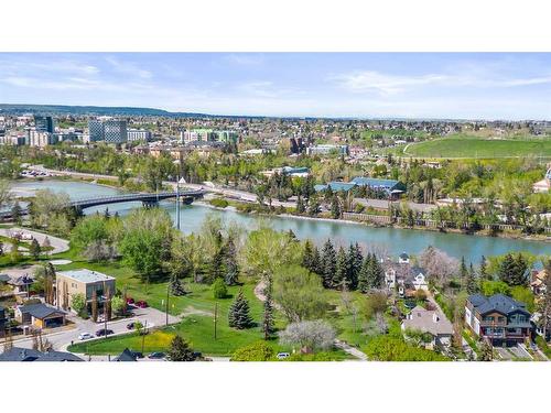 724 14A Street Se, Calgary, AB - Outdoor With Body Of Water With View