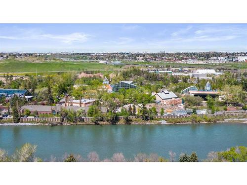 724 14A Street Se, Calgary, AB - Outdoor With Body Of Water With View