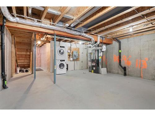 118 Copperpond Landing Se, Calgary, AB - Indoor Photo Showing Basement