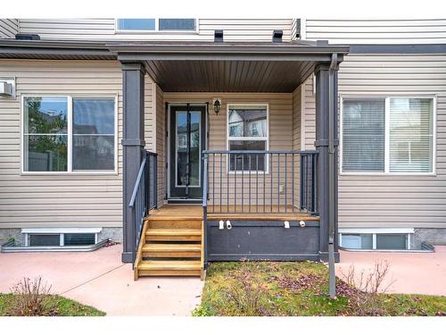 118 Copperpond Landing Se, Calgary, AB - Outdoor With Deck Patio Veranda