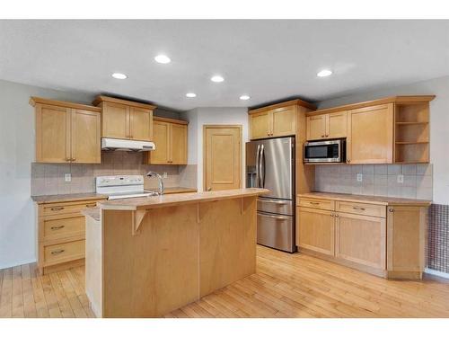 143 Brightondale Crescent Se, Calgary, AB - Indoor Photo Showing Kitchen