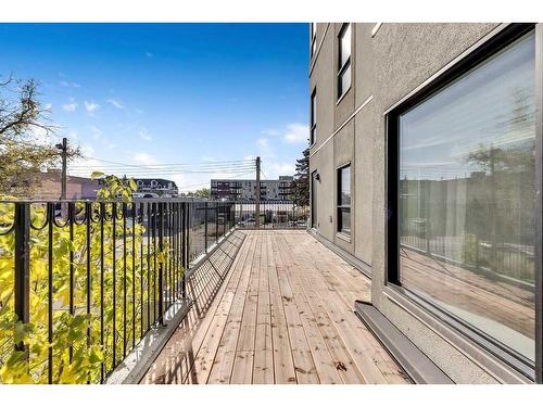 203-108 15 Avenue Se, Calgary, AB - Outdoor With Deck Patio Veranda