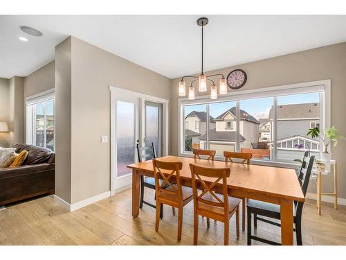 18 Masters Mews Se, Calgary, AB - Indoor Photo Showing Dining Room