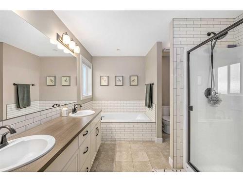 18 Masters Mews Se, Calgary, AB - Indoor Photo Showing Bathroom