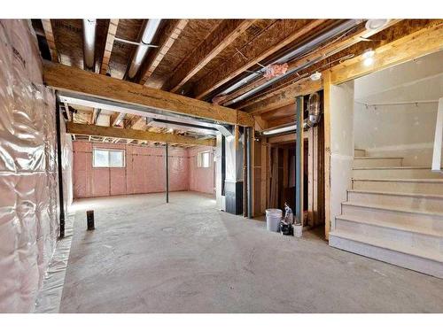 826 Bayview Terrace Sw, Airdrie, AB - Indoor Photo Showing Basement