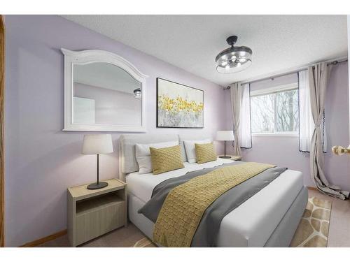 92 Martin Crossing Court Ne, Calgary, AB - Indoor Photo Showing Bedroom