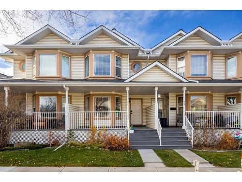 92 Martin Crossing Court Ne, Calgary, AB - Outdoor With Deck Patio Veranda With Facade