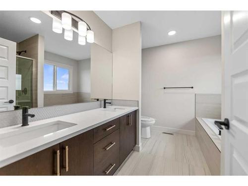 1026 Fowler Road, Airdrie, AB - Indoor Photo Showing Bathroom