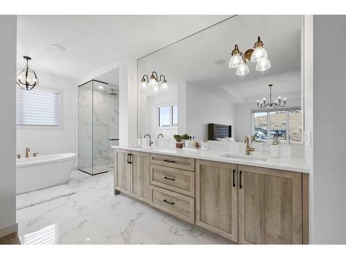 232 Cranbrook Point Se, Calgary, AB - Indoor Photo Showing Bathroom