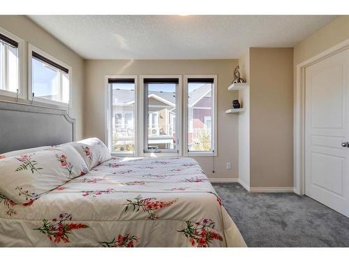 203 Auburn Meadows Walk Se, Calgary, AB - Indoor Photo Showing Bedroom