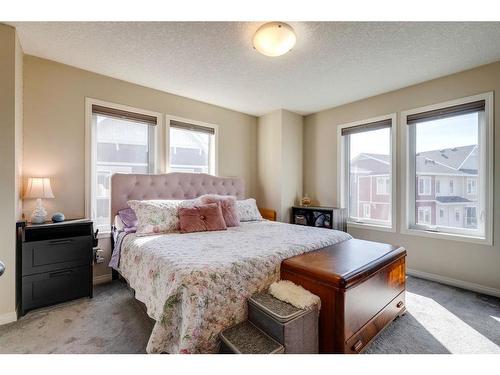 203 Auburn Meadows Se, Calgary, AB - Indoor Photo Showing Bedroom