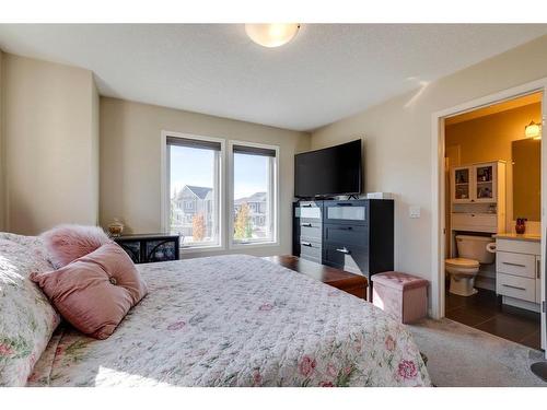 203 Auburn Meadows Se, Calgary, AB - Indoor Photo Showing Bedroom