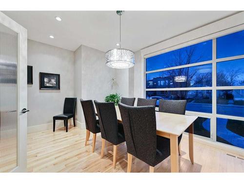 1611 19 Avenue Nw, Calgary, AB - Indoor Photo Showing Dining Room