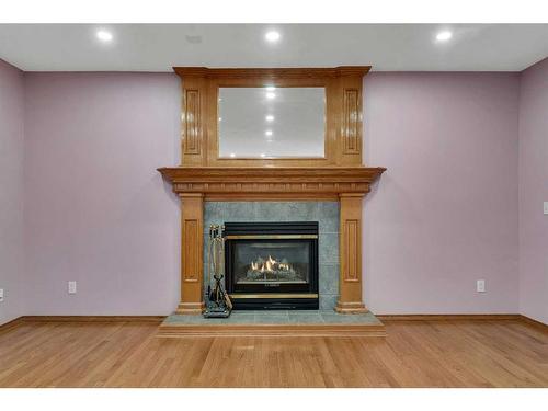 281 Westchester Green, Chestermere, AB - Indoor With Fireplace