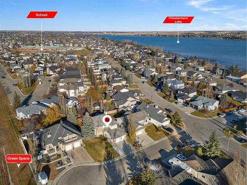 281 Westchester Green, Chestermere, AB - Outdoor With Body Of Water With View