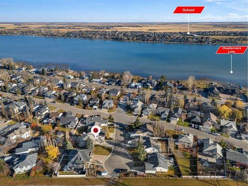 281 Westchester Green, Chestermere, AB - Outdoor With Body Of Water With View