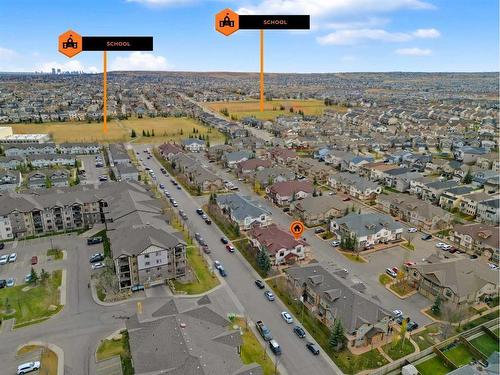 201-30 Panatella Landing Nw, Calgary, AB - Outdoor With View