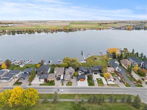 336 West Chestermere Drive, Chestermere, AB - Outdoor With Body Of Water With View