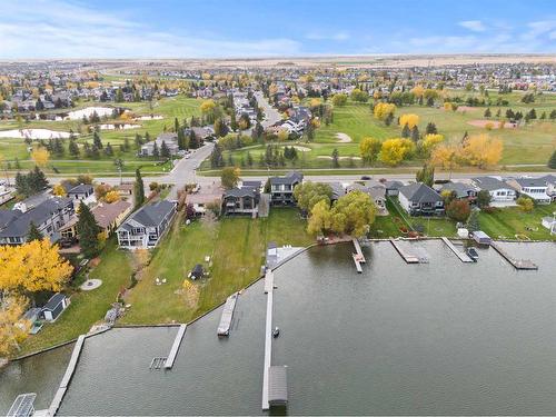 336 West Chestermere Drive, Chestermere, AB - Outdoor With Body Of Water With View