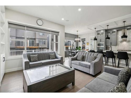 40 Waterford Terrace, Chestermere, AB - Indoor Photo Showing Living Room