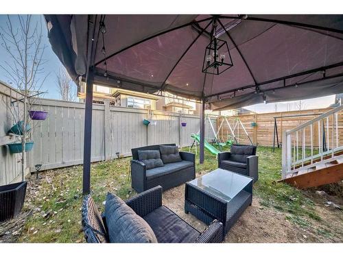 614 Kingsmere Way Se, Airdrie, AB - Outdoor With Deck Patio Veranda