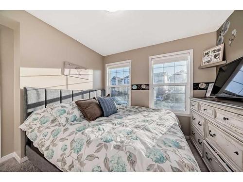 2103 New Brighton Park Se, Calgary, AB - Indoor Photo Showing Bedroom