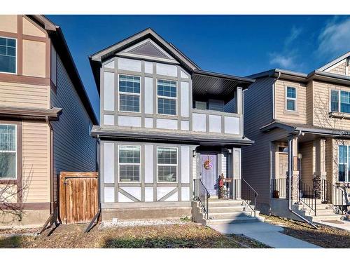 2103 New Brighton Park Se, Calgary, AB - Outdoor With Facade