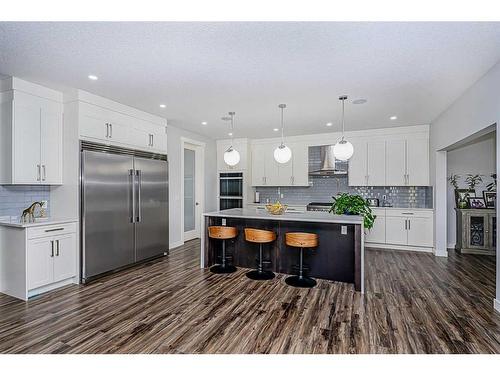 7 Mystic Ridge Way Sw, Calgary, AB - Indoor Photo Showing Kitchen With Upgraded Kitchen