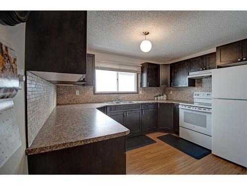 4730 70 Street Nw, Calgary, AB - Indoor Photo Showing Kitchen With Double Sink