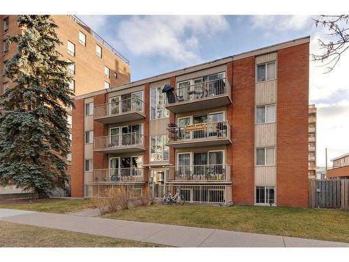 401-1331 15 Avenue Sw, Calgary, AB - Outdoor With Balcony With Facade