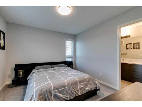 202 Harvest Grove Walk Ne, Calgary, AB - Indoor Photo Showing Bedroom