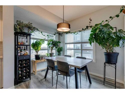 202 Harvest Grove Walk Ne, Calgary, AB - Indoor Photo Showing Dining Room