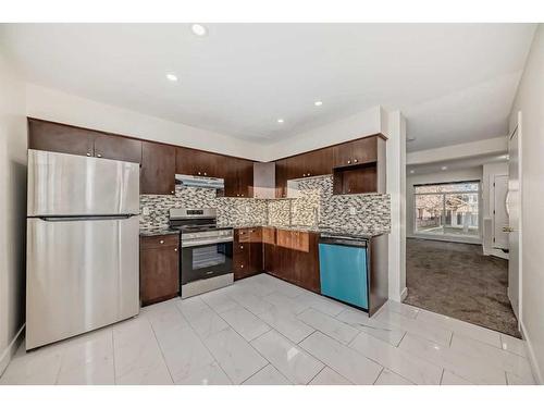 148 Castlegreen Close Ne, Calgary, AB - Indoor Photo Showing Kitchen With Stainless Steel Kitchen With Upgraded Kitchen