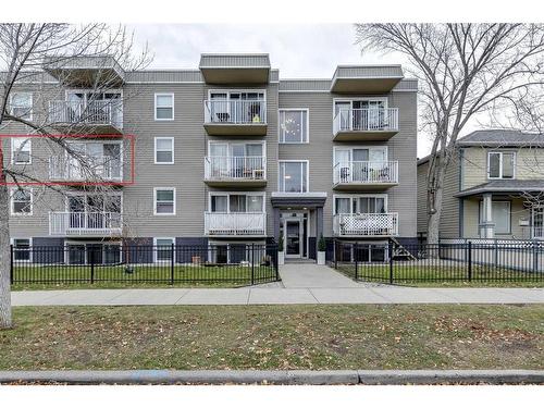 304-1626 14 Avenue Sw, Calgary, AB - Outdoor With Balcony With Facade