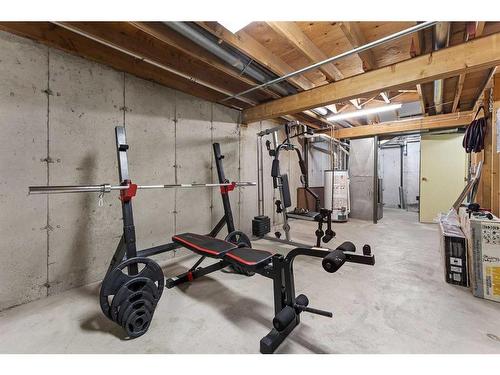 25-2519 38 Street Ne, Calgary, AB - Indoor Photo Showing Gym Room