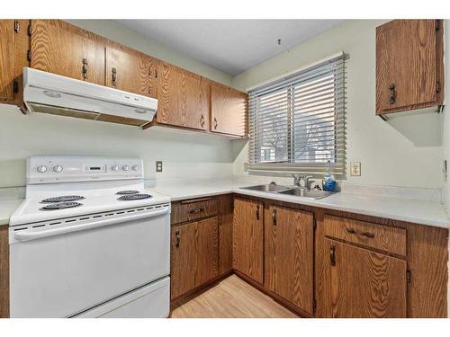 25-2519 38 Street Ne, Calgary, AB - Indoor Photo Showing Kitchen With Double Sink