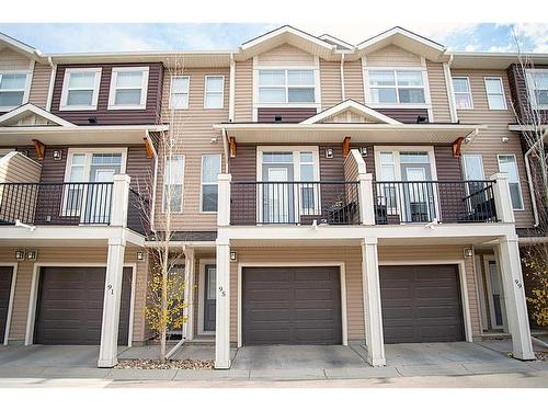 95 Legacy View Se, Calgary, AB - Outdoor With Balcony With Facade