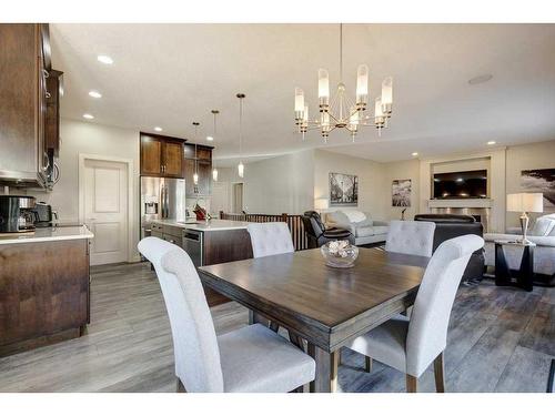 14 Chapalina Green Se, Calgary, AB - Indoor Photo Showing Dining Room