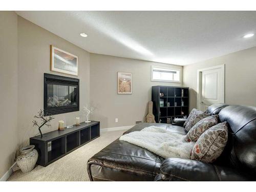 14 Chapalina Green Se, Calgary, AB - Indoor Photo Showing Living Room