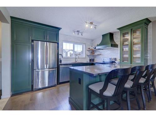 326 Legacy Village Way Se, Calgary, AB - Indoor Photo Showing Kitchen With Upgraded Kitchen