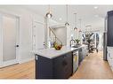 2424 6 Street Ne, Calgary, AB  - Indoor Photo Showing Kitchen With Upgraded Kitchen 