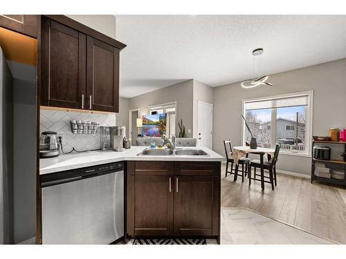 430 Henricks Drive, Irricana, AB - Indoor Photo Showing Kitchen With Double Sink