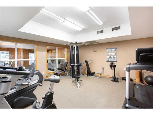 249-8535 Bonaventure Drive Se, Calgary, AB - Indoor Photo Showing Gym Room