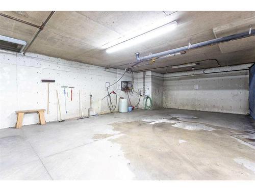 249-8535 Bonaventure Drive Se, Calgary, AB - Indoor Photo Showing Garage