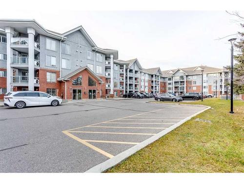 249-8535 Bonaventure Drive Se, Calgary, AB - Outdoor With Balcony With Facade